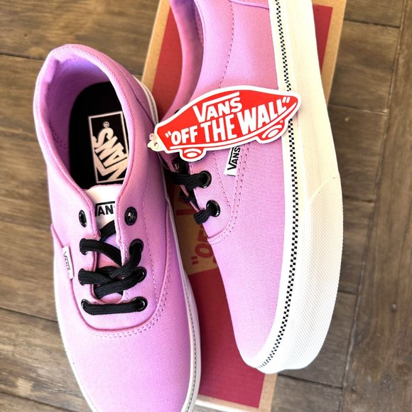 VANS Doheny Women's 5.5 Checker Foxing Orchid Casual Skate Shoes Canvas NEW - Picture 4 of 8